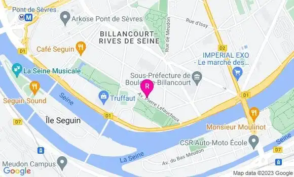 Localisation Restaurant Italien Fratelli Pastore
