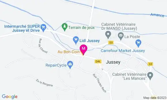 Localisation Restaurant  Au Bon Coin