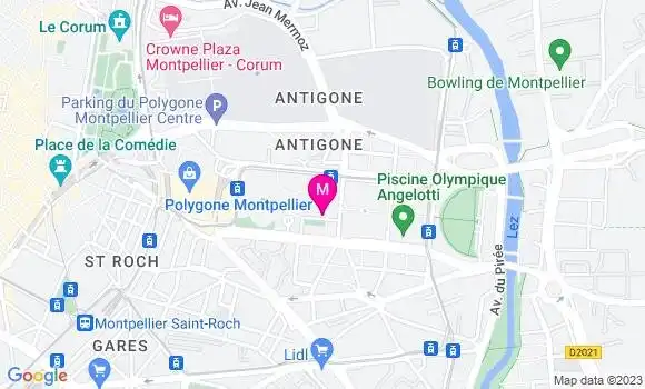 Localisation Brasserie Ninou