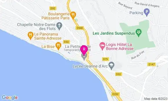 Localisation Restaurant Bar Le Week End