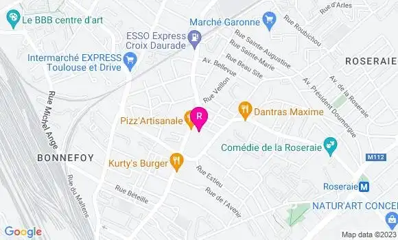 Localisation Pizzeria Pizz