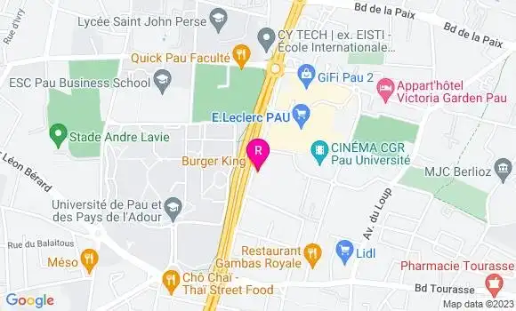 Localisation Brasserie Gusto