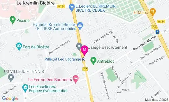 Localisation Restaurant  Le Majestic