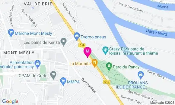 Localisation Restaurant  Le Boostan