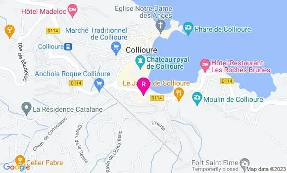 Localisation Pizzeria Côté Faubourg