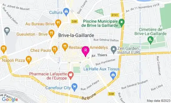 Localisation Bistrot Bistro Regent