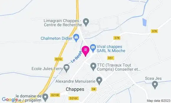 Localisation Restaurant  La Table d