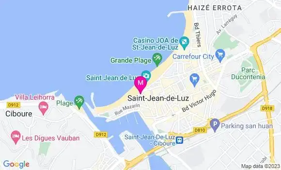 Localisation Restaurant  Bidaian