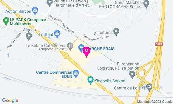 Localisation Restaurant  Au Bureau