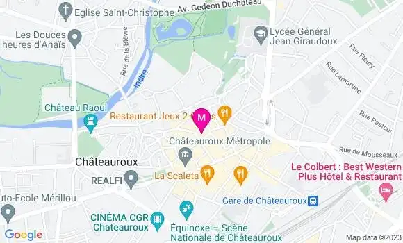 Localisation Restaurant  Avant Garden