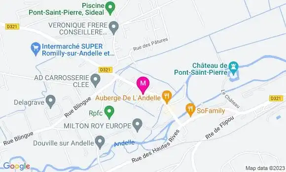 Localisation Pizzeria Le Latin