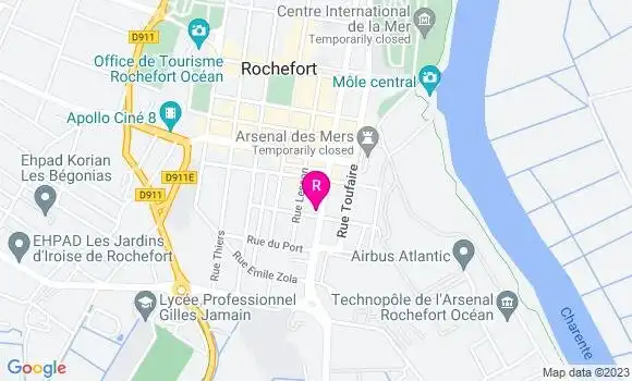 Localisation Crêperie La Crêpelière