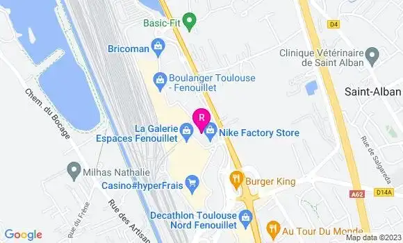 Localisation Restaurant  La Casa