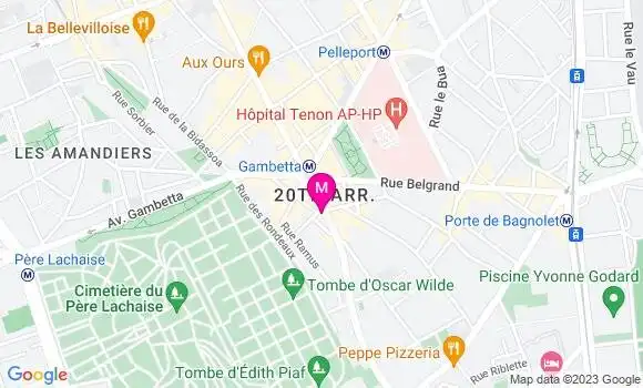 Localisation Restaurant Bar Le Narval