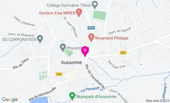 Localisation Restaurant  L