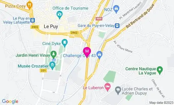 Localisation Restaurant Lounge Le Lounge