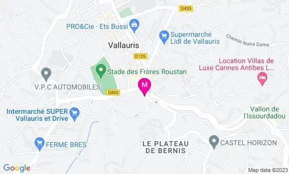 Localisation Brasserie Le Fournas