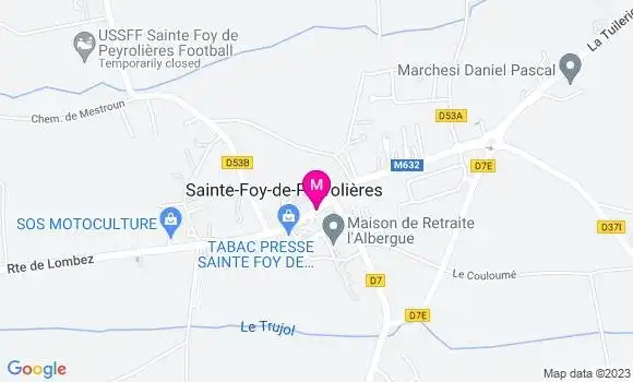 Localisation Restaurant  La Bonne Recette