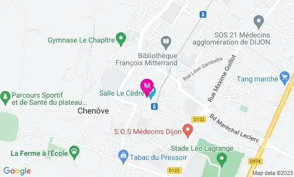 Localisation Restaurant  Le Rougail City