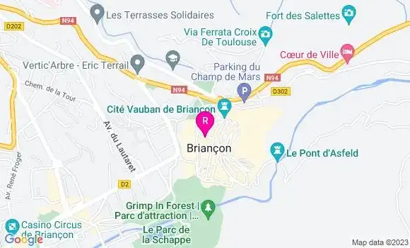 Localisation Restaurant  Le Spirit
