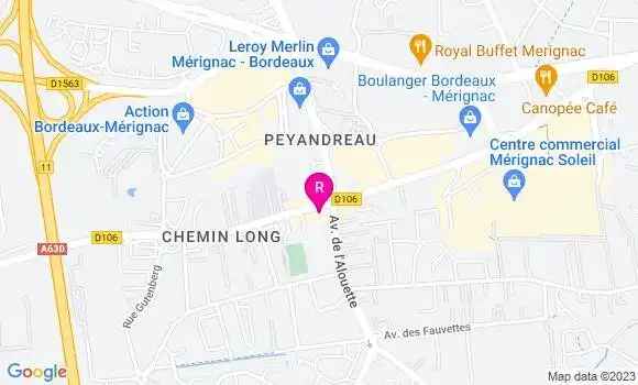 Localisation Restaurant  Green sur Mesure