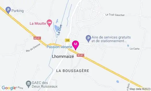 Localisation Pizzeria Toff Pizz
