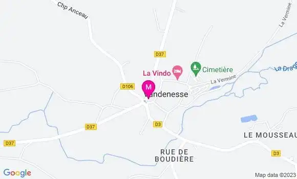 Localisation Auberge Gourmande