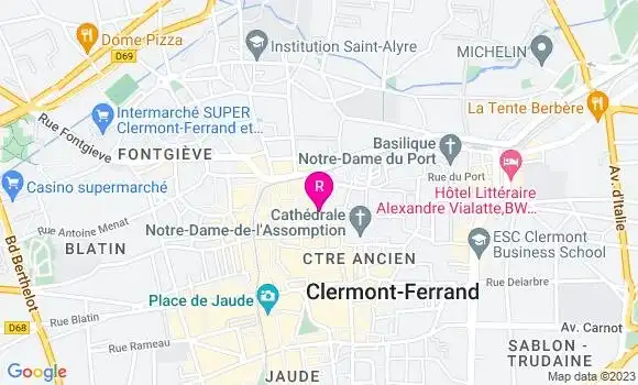 Localisation Restaurant  Le Buronnier