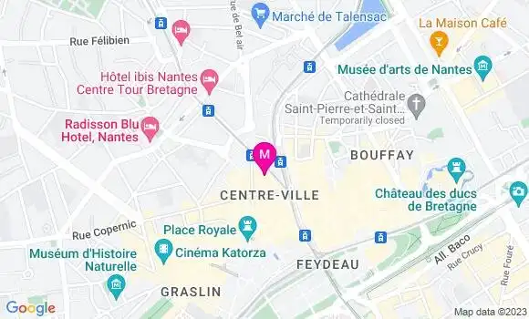 Localisation Café Glaz