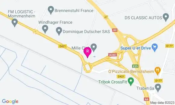 Localisation Restaurant  L