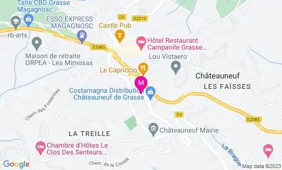 Localisation Restaurant  Pizzaroc