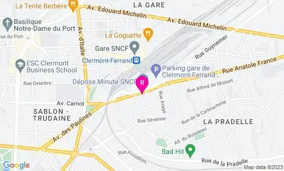 Localisation Restaurant  Le Millesime