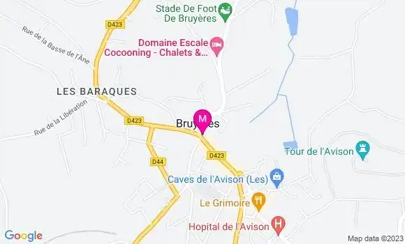 Localisation Restaurant  Chez Lea
