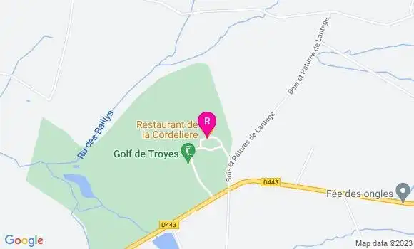Localisation Restaurant de la Cordelière