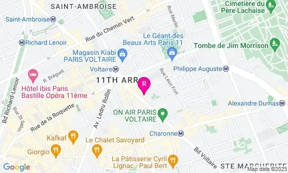 Localisation Restaurant  Chez Justin