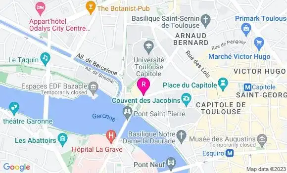 Localisation Restaurant  La Manufacture