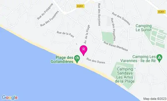 Localisation Restaurant  Beach Bar