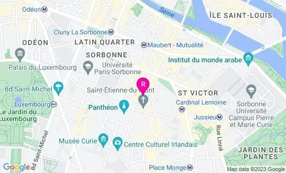 Localisation Restaurant  L