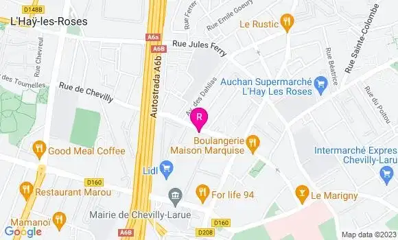Localisation Restaurant  Chez Sam