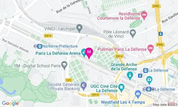 Localisation Brasserie Santi