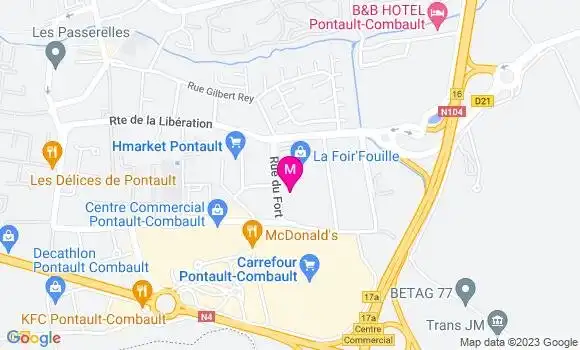 Localisation Restaurant Chinois Shanghai Wok