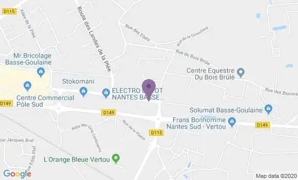 Localisation Restaurant  Le Forum