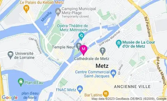Localisation Bistrot Balthazar