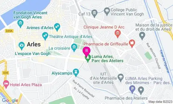Localisation Restaurant  Le Vingt Quatre
