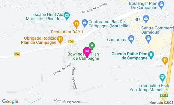 Localisation Restaurant  Les Domaines de Manel