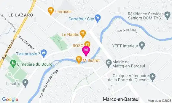Localisation Restaurant  La Passerelle