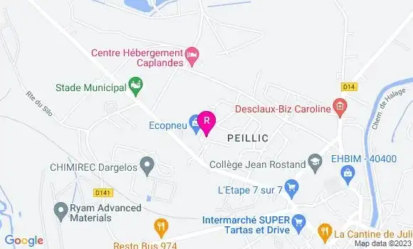 Localisation Restaurant  Le Magnolia