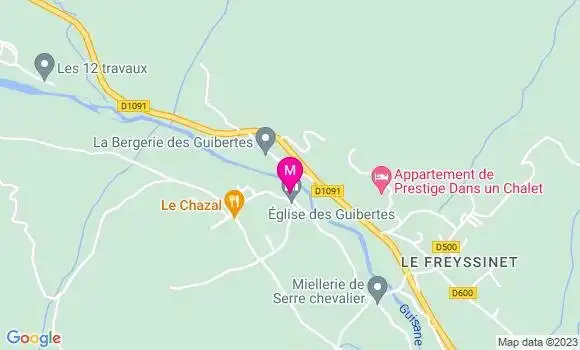 Localisation Restaurant  Le Chazal