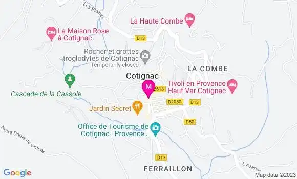 Localisation Restaurant  Les Quatre Saisons