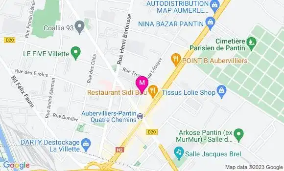 Localisation Restaurant  Auberkitchen